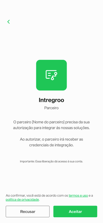 Fluxo de integração